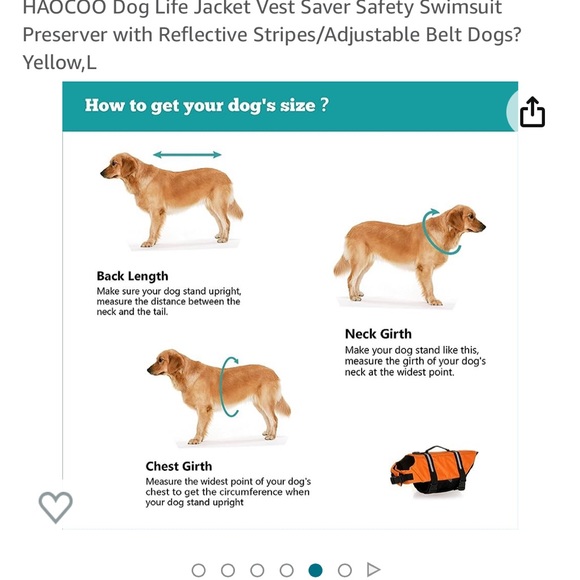 Dog Swim Vest / Life Jacket - Picture 7 of 7